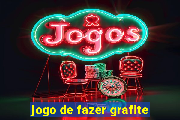 jogo de fazer grafite